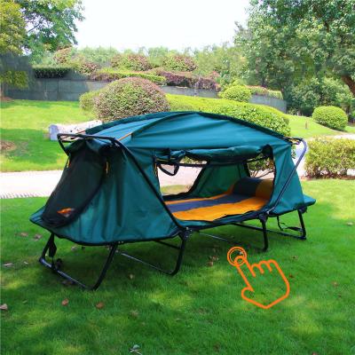 China Diagonal Bracing Type Amazon Bestselling 4 Season Single Double Camping Tent With Bed for sale