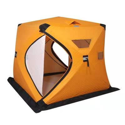 China Outdoor Waterproof Camouflage Game Camping Tent Winter Fishing / Field Warm Tent for sale