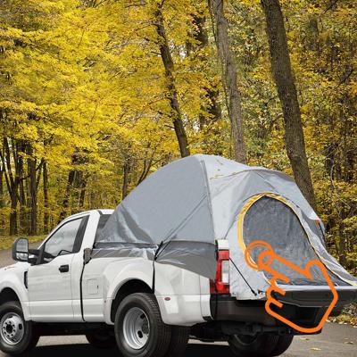 China 2.1*1.65*1.7m Outdoor Side Tailgate Car Tent Waterproof Car Tent Straight Tying Type for sale