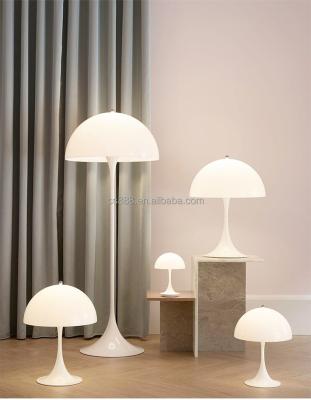 China Nordic Zero White Night Lights Mushroom Design Art Decor Home Table and Floor Lamp for Bedroom for sale