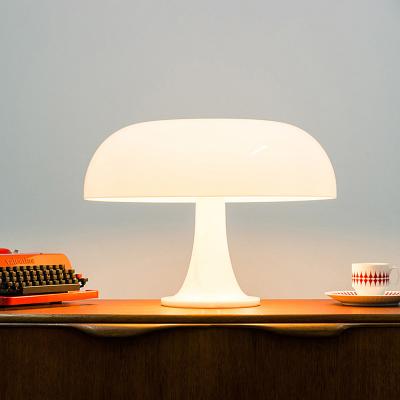 China CHUSE Factory Modern Acrylic High Light Orange Mushroom Lamp Colorful Night Light for sale