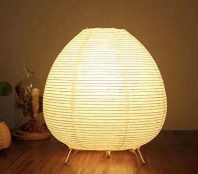 China Modern Japanese style rice paper light living room led lamp night light energy conservation eye protection table lamp for sale