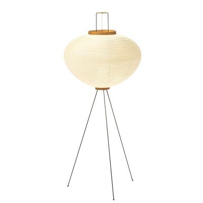 China Modern chuse cross-boarder japanese style paper art floor light led lamp for indoor decoration for sale