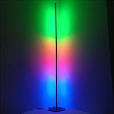 China Web Modern Simple Nordic Neon Vertical Celebrity Lamp Bedside Floor Lamp Central Institute of Statistics Creative Eye Protection Lamp for sale