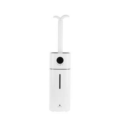 China Hotel Floor Standing Remote Control Ultrasonic LCD Humidifier Air Humidifier for sale