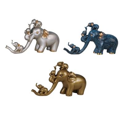 China China Resin Elephant Statue Animal Sculpture Religious Craft For Best Gift for sale