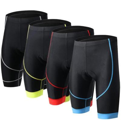 China Factory Wholesale Breathable Quick Dry Mens Cycling Shorts Moisture Wicking Padded Bike Shorts Customize Cycling Shorts for sale