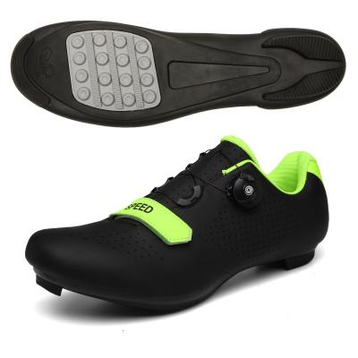 China Sports Factory Wholesale Outdoor Cycling Lockless Cycling Shoes MTB Shoes Unlocked Road Bike Shoes Cycling Sneakers for sale