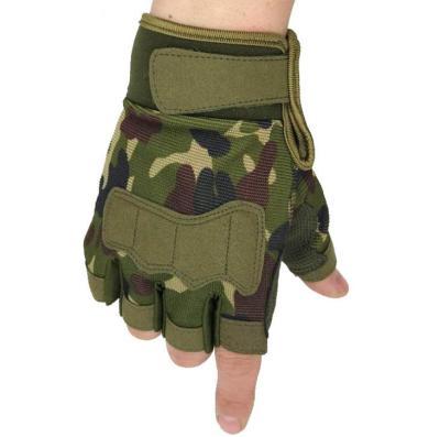 China Cycling Gloves Full Finger Camouflage Non-slip Tactical Gloves Half Finger Climbing Gloves for sale