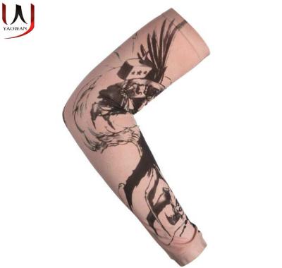 China Body Tattoo Art / Seamless Nylon Cycling Body Working / Wholesale Men Women Fashion Tattoo Sleeves Cycling Art Arm Sleeves Stockings Cycling Arm Tattoo Sleeves for sale