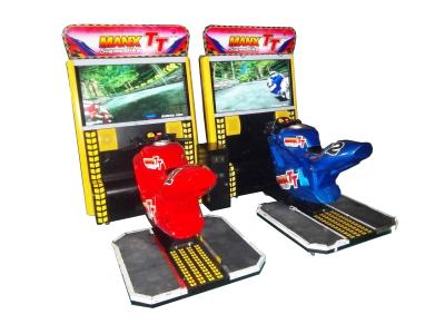 China Simulator Coin Car Racing Arcade Machine , 42 LCD TT motor MR-QF001-3 for sale