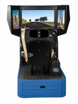 China 120 Degree auto driving simulator , Interactive truck training simulator for sale