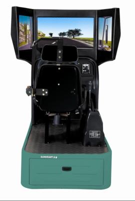 China Computer learning driving simulator / simulation , 3d drive simulator for sale