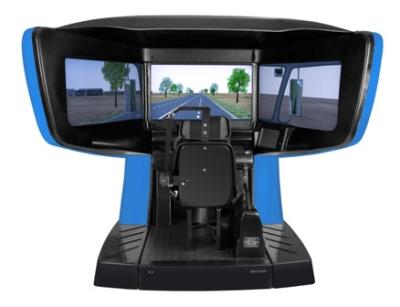 China Automatic Interactive Driving Simulators , Driver Training Simulator for sale