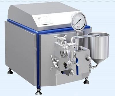 China Milk Industry 200L 500L 1000L/25MPA Small Lab High Pressure Milk Homogenizer for sale