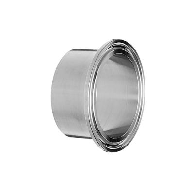 China Food Dairy , Milk , Beverage Sanitary Tri Clamp 316L Stainless Steel Ferrule Fittings for sale