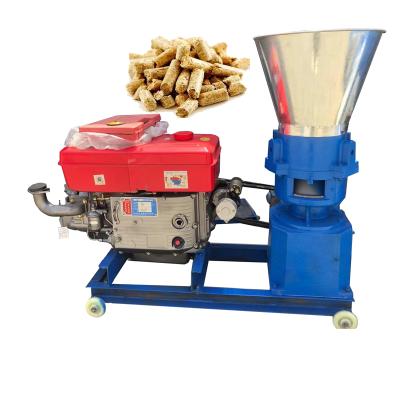 China 2021 Diesel Poultry Farm Animal Feed Pellet Machine Poultry Feed Pellet Making Machine for sale