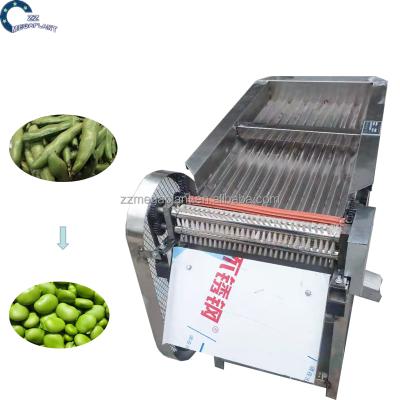 China Pea Peeler Bean Processing Megaplant Green Pigeon Peeling Shelling Machine Green Bean Shelling Machine Soybean Edamame Sheller Machine for sale