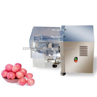 China Fruit Processing Plant High Productivity Stainless Steel Potato Peeler Slicer Hollow Apple Puncher Peeling Coring Machine for sale