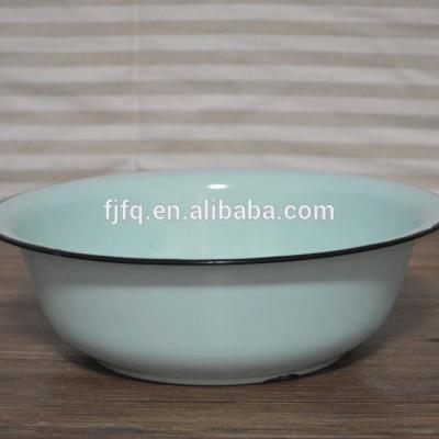 China Fuquan Sustainable Enamel Wash Basin, Wash Basin, Lavatory for sale