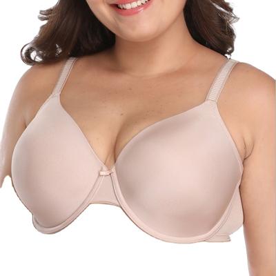 China Europe Seamless Bra J Cup Women QUICK DRY Sheer Nylon Breathable Thin Size Large Cup Size Push Up Plus Bra for sale