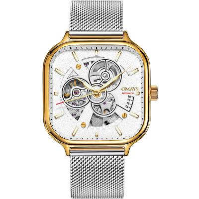 China 2022 New Fashion Mens Automatic Mechanical Watch Men's Square Watch for sale