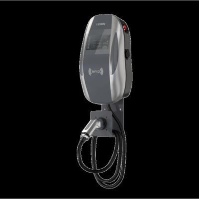 China Wholesale LEISN Factory Wall Mounted Auto Car Ev Charger Reference 3 Phase 16a Ev Charger For Home Use LSEVC-07-10222 for sale