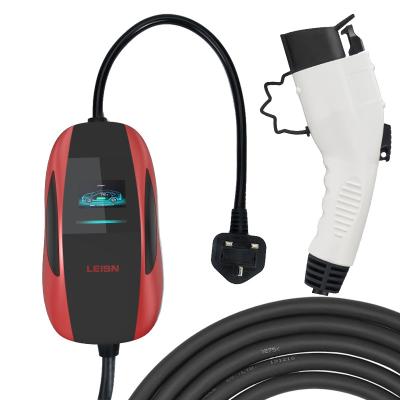 China High Quality American Standard EV Portable Car Charger For 16A BYD Electric Car Song Qin Yuan Han plus LS-EVC-mini for sale