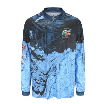 China Services Antibacterial Support Customized Performance Blank Breathable Sublimation Printing Long Sleeve Tank Tops Fishing Shirts For Men for sale