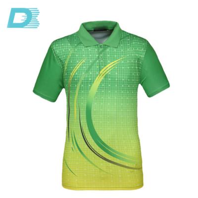 China Anti-wrinkle 100 Polyester Plain Blank Polo Shirts OEM Embroider Custom Logo Polo Shirt T-shirts For Man for sale