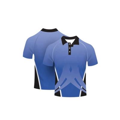 China Customized free shipping sublimation printing anti-pilling gym wear wholesale golf polo shirt for retail store for sale