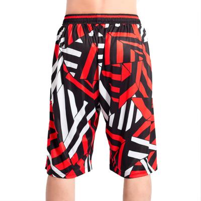 China Wholesale Low Price Antibacterial Wicking Skin-Friendly Sports Shaping Polyester Mesh Men Basketball Shorts for sale