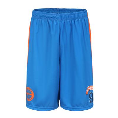 China Antibacterial Lightweight Fashion Logo Basketball Shorts Custom Made Sporty Quick Dry Polyester Fabric Reasonable Price for sale