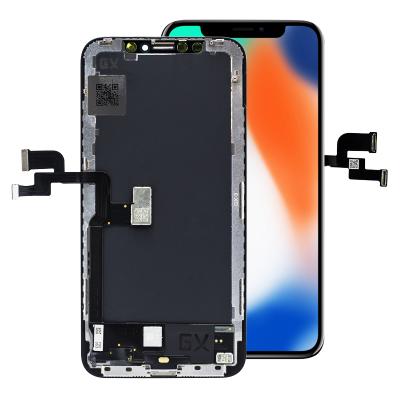 China China factory direct sale mobile lcd pantalla display for IIphone X HEX ZY GX 5.8INCH touch screen for sale