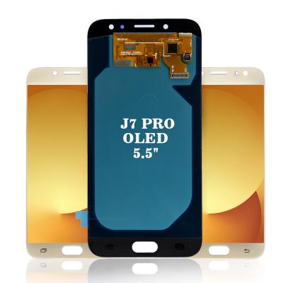 China 100% Original Samsung j7 pro 5.5 inch OEM lcd replacement for sale