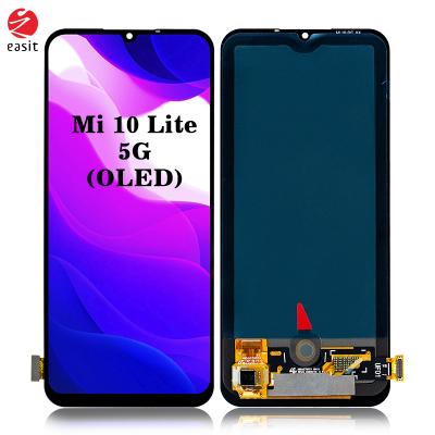 China Original OEM twill pants Amoled lcd pantalla de celulares show touch screen for xiaomi MI 10 lite 5g for sale