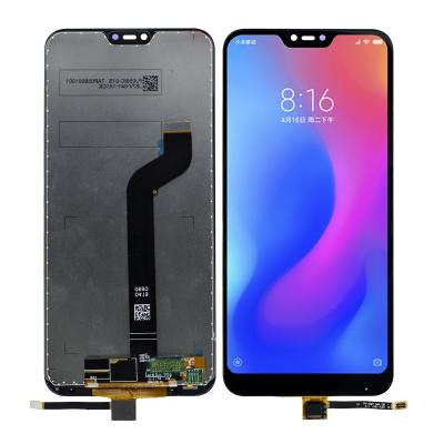 China Sinless Marco Pantalla Display LCD Broken Screen Mobile LCD Touch Screen Frame Display For Xiaomi A2 Lite for sale