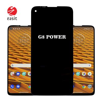 China G8 power original replacement lcd screen pantalla lcd screen fabrica cracked for moto g8 power for sale