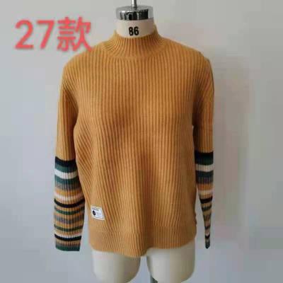 China Keep Jumper Women Sweater New Long Knitted Warm Sleeved Fashion Quantity Winter Ladies R Neck Breathable Soft Young Girl Clothing for sale