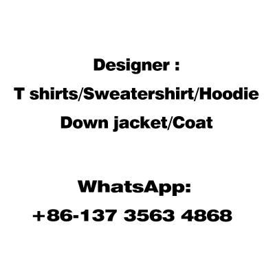 China 2021 summer brand T-shirt luxury sweater and hoodie original designer QUICK DRY short sleeve T-shirt down jacket and coat for sale