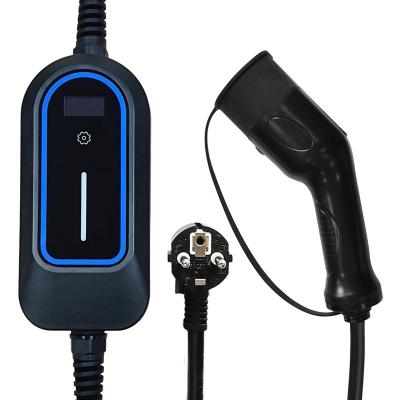 China Electric Vehicle Charging Equipment IC-CPD 3.5kw 16A Mode 2 IEC62196 waterproof IP67 portable ev charging cable for sale