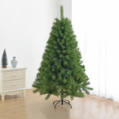 China High Quality Artificial Solvent Resistance PE And PVC Mixed Green Christmas Tree For Home Decoration Indoor Christmas Tree Arbol De Navidads for sale