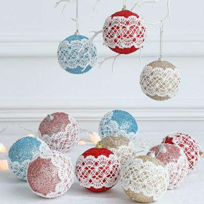 China Environmentally Friendly Natale Christmas Foam Ball Christmas Ball Decoration Foam Ball Christmas Arbol De Navidads for sale