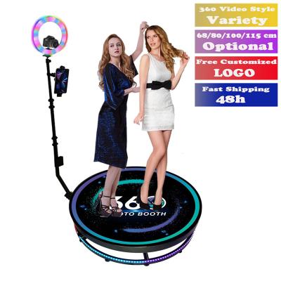 China Wedding Festivals & Business Services USA Warehouse Rotation Photo Booth 360 Video Booth For Auto Party Camera 360 Photo Booth Party Supplies for sale