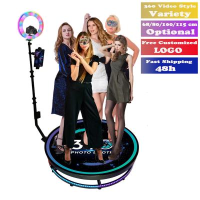 China Wedding Festivals & Business Services Drop Shipping Camera 360 Degree Photobooth Machine Video Spinner Led 360 Auto Photo Booth Rigs Party Wedding Supplies for sale