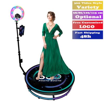 China Wedding Festivals & Business Services Factory Onboard 360 Photo Booth Camera Ipad 360photobooth Machine For Party Wedding Selfie Auto Rotate Portable Spinner for sale