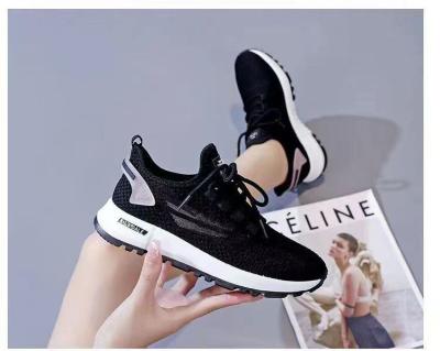 China Fashion Trend High Quality Women Tennis Shoes Lace Up Durable Anti Slip Shoes For Women New Styles for sale