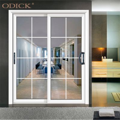 China 96 x 80 modern sliding patio door white sliding door sunrooms sliding door for sale