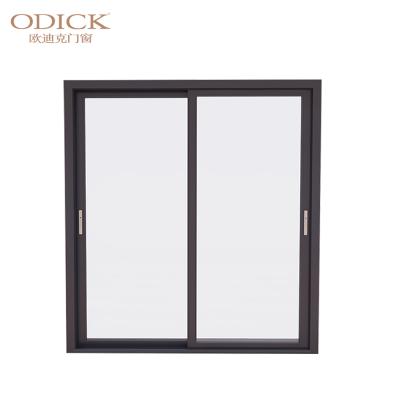 China Modern Aluminum Door Window Double Glazed Aluminum Hinged Sliding Windows Panel Swing Door Sliding Window Handle Double Wind for sale