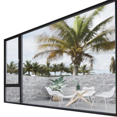 China Folding Aluminum Screen Fiberglass Window Roof Skylight Windows Frames Guangdong Vertical Sliding Window Steel Windows And Doors Home Windows for sale